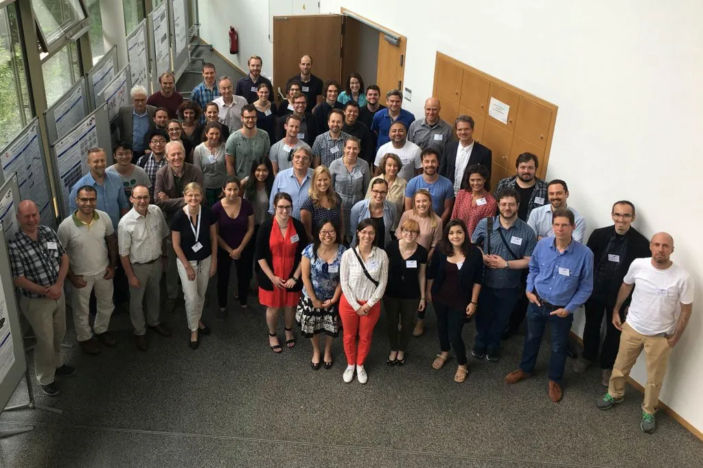 Beteiligte des IRTG-1901 beim Gruppenfoto an der Universität Marburg. Foto: Jan-Hendrik Lünter