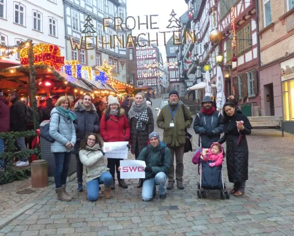 Die Teilnehmer des Newcomer Days in Marburg. (Quelle: Regionalmanagement Mittelhessen)