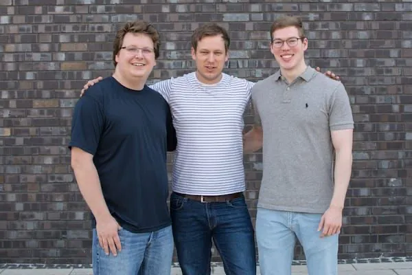 Die Gründer von enwork: v.l.n.r. Finn Moritz Bätzel, Garvin Schwarz, Jan-Philipp Schroeder (Quelle: Jan-Philipp Schroeder)