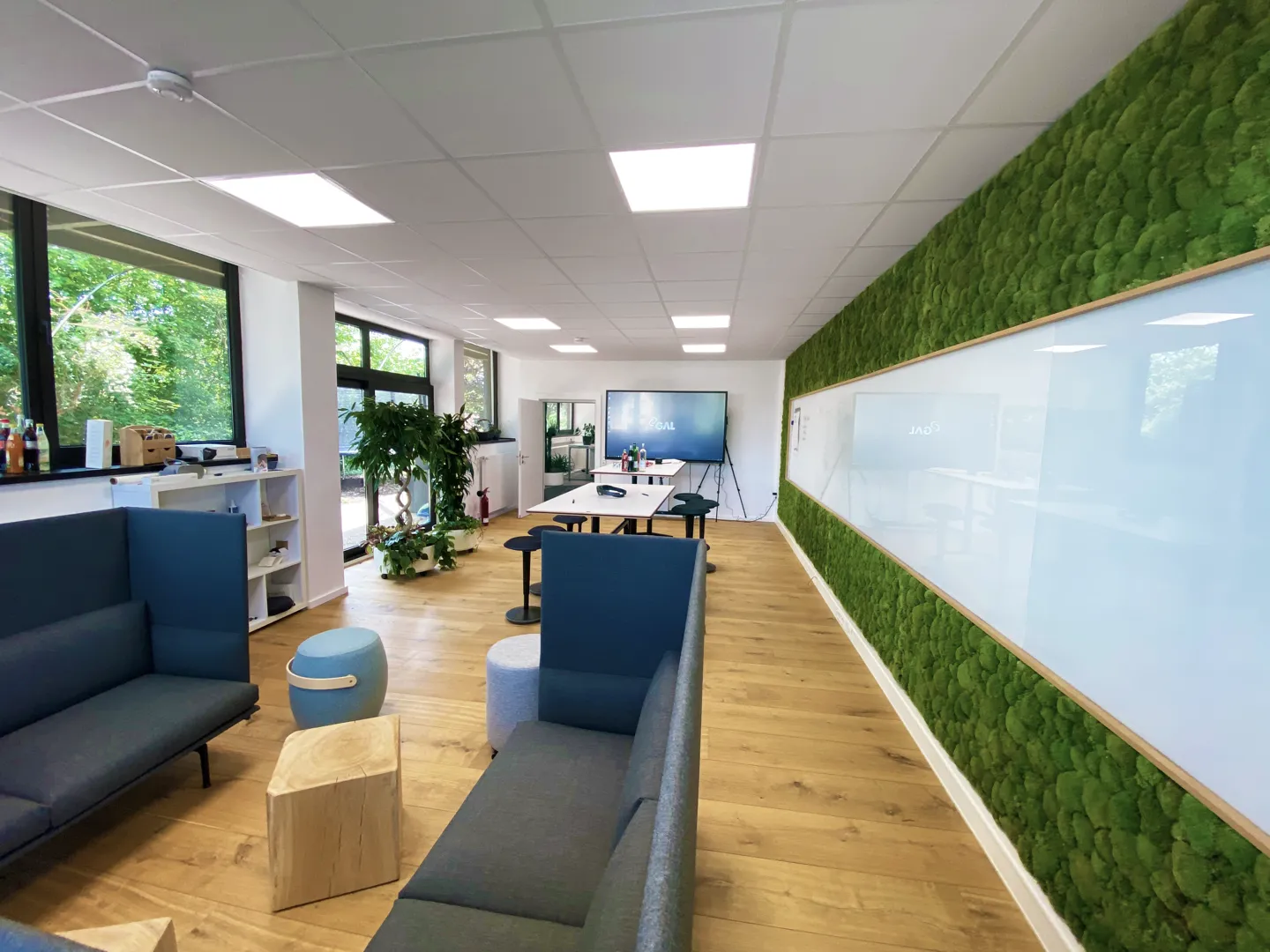 Der Co-Working Space wird von Unternehmen gemietet, die raus aus dem Alltag wollen.