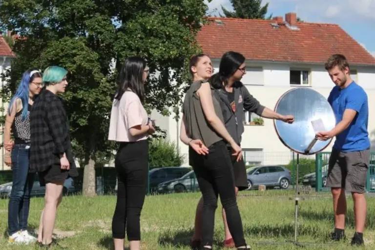 Angewandte Physik: Feldversuch in Friedberg