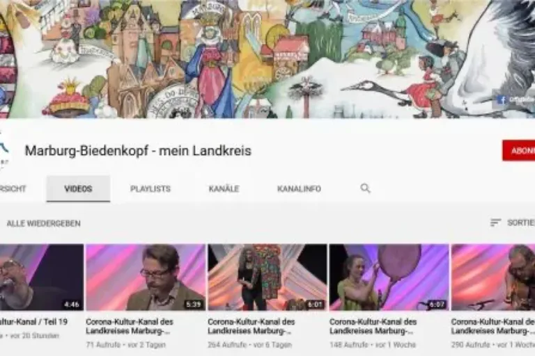 Kreis bietet mit dem „Corona-Kultur-Kanal“ heimischen Kulturschaffenden eine Online-Bühne
