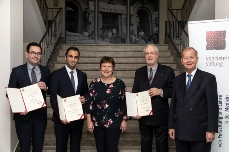 Die Von Behring-Röntgen-Stiftung ehrt Forschungsleistungen in der Medizin
