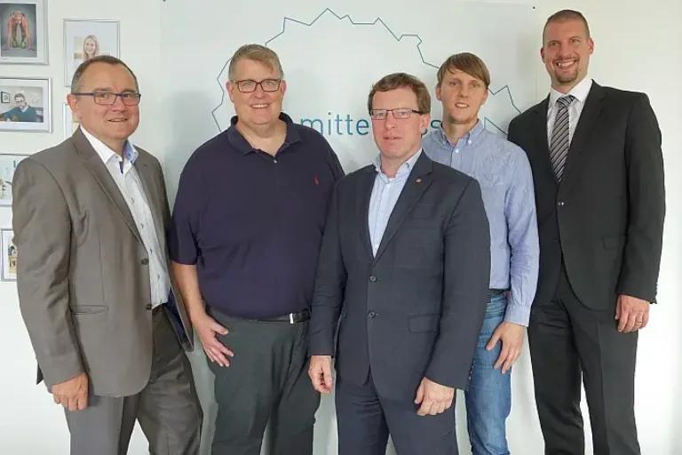 Hessen-Korrespondent für die USA zum Antrittsbesuch im Regionalmanagement