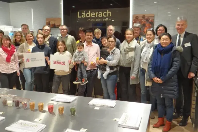 Newcomers Day bei Läderach in Dillenburg