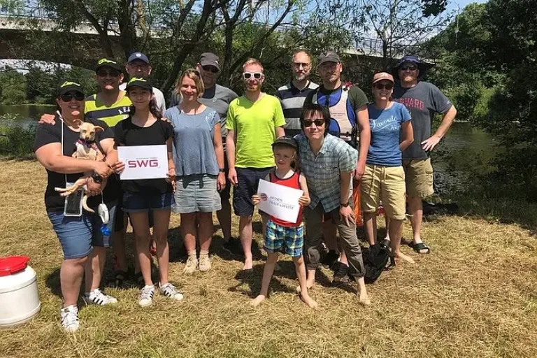 Newcomer entdecken Mittelhessen auf der Lahn