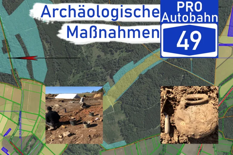 A49: wie eine mittelalterliche Töpferei zutage kommt