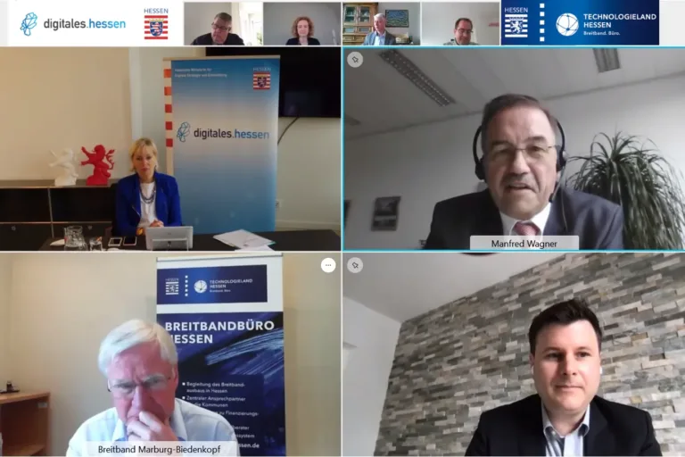 Digitalministerin lobt Breitbandberatungsstelle Mittelhessen