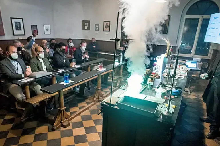 Newcomer zu Gast in Justus Liebigs Laboratorium