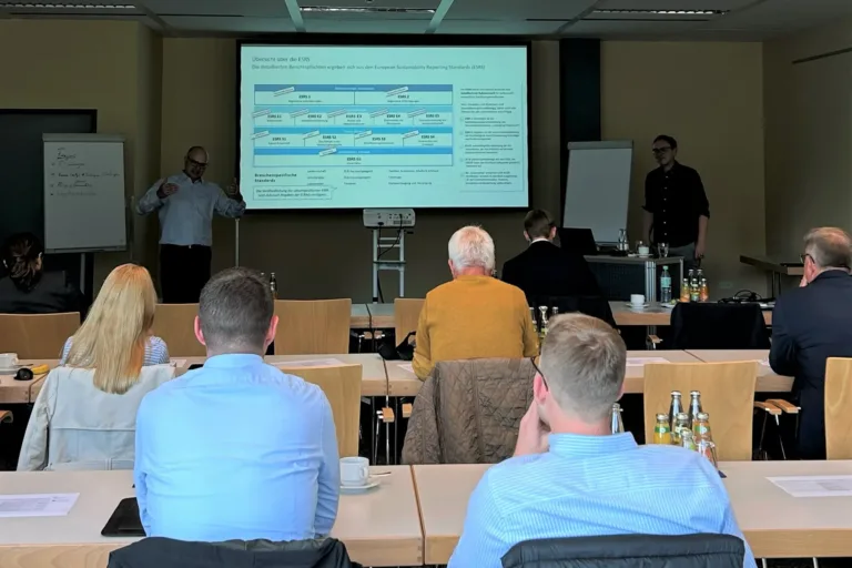 Start des Awareness Training: EU-Taxonomie