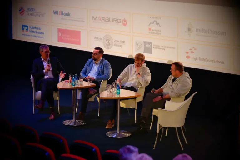 Regionalmanagement moderiert VC Panel auf der Futura Marburg
