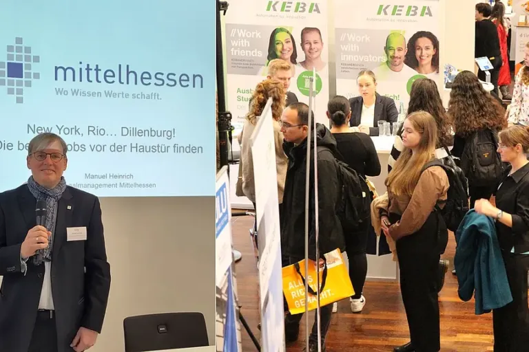 Regionalmanagement wirbt auf der „Karriere Weltweit” für regionale Arbeitgeber