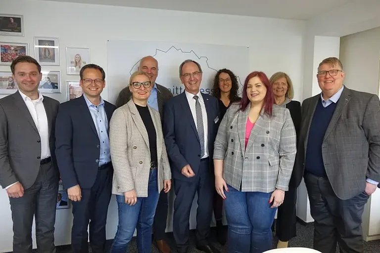 Mittelhessische Landtagsabgeordnete im Austausch mit dem Regionalmanagement