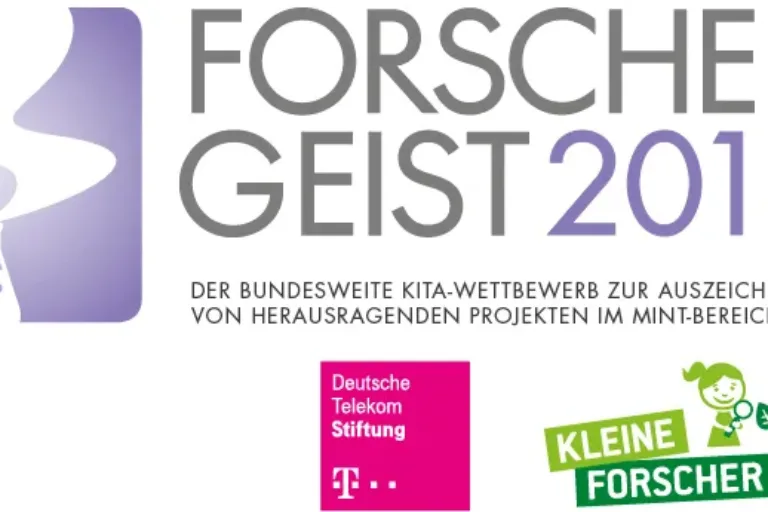Start des Kita-Wettbewerbs "Forschergeist 2018"