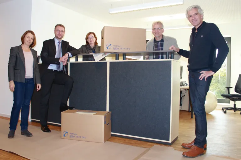 Das Sachgebiet Wirtschaftsförderung ist jetzt am Hochschulstandort an der Lauter