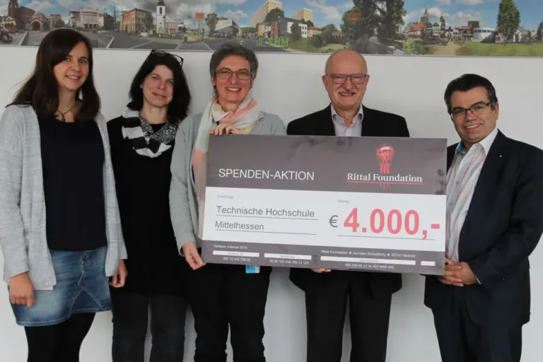 Rittal Foundation unterstützt THM-Flüchtlingsarbeit