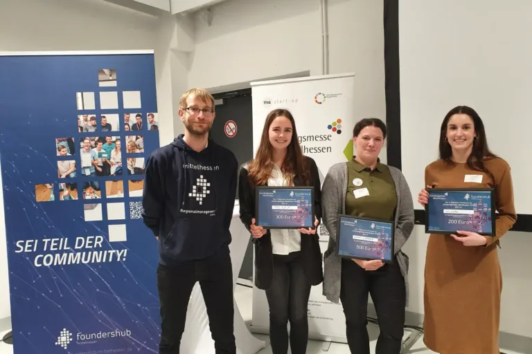 Regionalmanagement stiftet Preisgelder der Gründungsmesse Mittelhessen