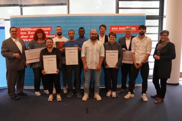 Preisverleihung: Integrationspreis des hessischen Handwerks