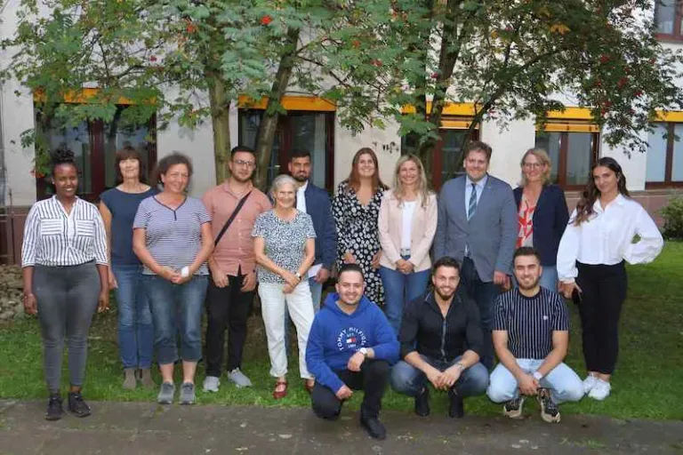 Ehemalige Schüler*innen im Gespräch