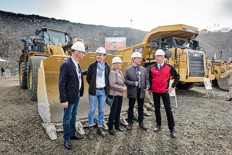 Mittelhessen-Vorsitzender zu Besuch auf der Steinexpo